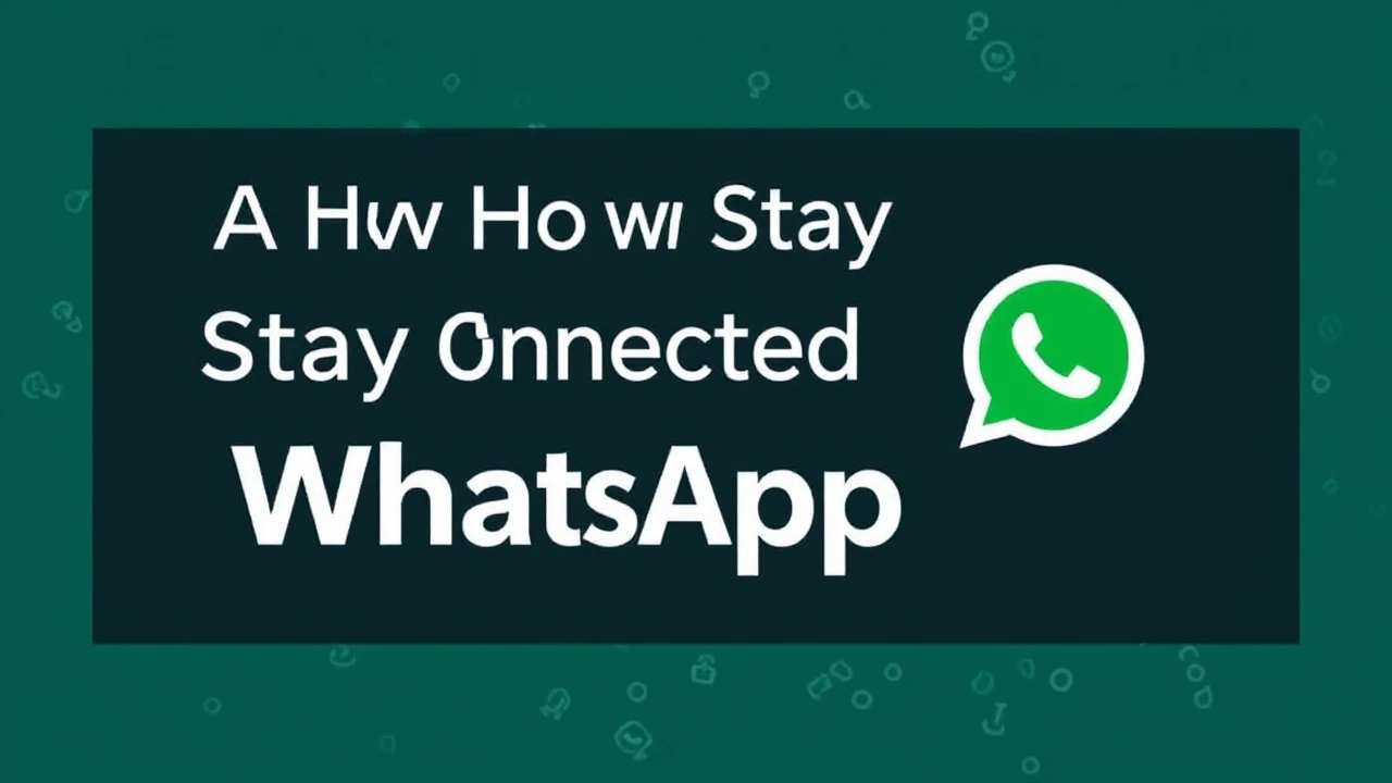 A Comprehensive Tutorial on How to Stay Connected with WhatsApp Web Anywhere