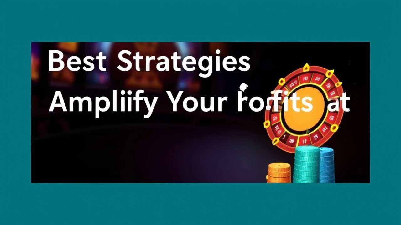 Best Strategies to Amplify Your Profits at Evolution Gaming Casino